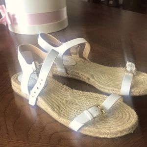 Michael Kors white sandals size 6